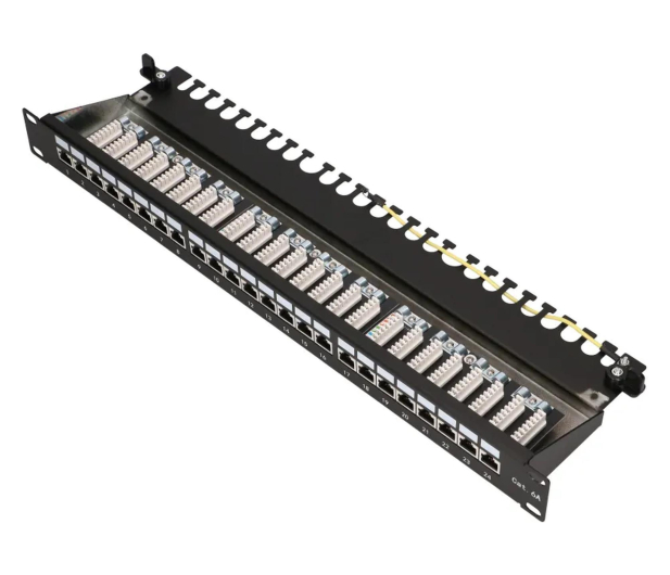 ExtraLink CAT6A STP Patchpanel 24 porty - 1543485 - zdjęcie 5